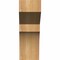 Ekena Millwork Monterey Smooth Corbel, Western Red Cedar, 3 1/2"W x 6"D x 10"H COR04X06X10MON00SWR - alternate 3